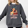 Smutty Spicy Book Reader Spread Those Pages Like A Good Girl Comfort Colors Sweatshirt Pepper