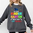 So Long Kindergarten Graduation 2025 Graduate 1st Grade Comfort Colors Sweatshirt Pepper