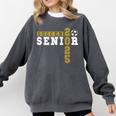 Soccer Senior Night Soccer Senior 2025 Graduation 11 Comfort Colors Sweatshirt Pepper