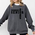Soccer Senior Night Soccer Senior 2025 Graduation 26 Comfort Colors Sweatshirt Pepper