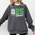 Soccer Senior Night Soccer Senior 2025 Graduation 44 Comfort Colors Sweatshirt Pepper