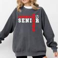 Soccer Senior Night Soccer Senior 2025 Graduation 5 Comfort Colors Sweatshirt Pepper