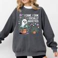 Social Anxiety Introvert Nervous Awkward Socially Comfort Colors Sweatshirt Pepper