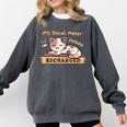 Social Meter Recharge Social Meter For Introverts Comfort Colors Sweatshirt Pepper Social Meter Recharge Social Meter For Introverts Comfort Colors Sweatshirt Pepper