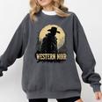 Spaghetti Western Cowboy Culture Classic Western Nostalgia Comfort Colors Sweatshirt Pepper