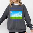 Out Standing In Her Field Graduation Tee Comfort Colors Sweatshirt Pepper