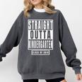 Straight Outta Kindergarten TShirt Graduation Tee Comfort Colors Sweatshirt Pepper