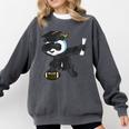 Student Graduation 2022 Panda Football Boys Girls Teenager Comfort Colors Sweatshirt Pepper