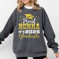 Super Proud Nonna Of 2025 Graduate Senior Graduation Family Premium Comfort Colors Sweatshirt Pepper