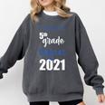I Survived 5th Grade Class Of 2021 Quarantined Graduation 2 Comfort Colors Sweatshirt Pepper