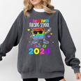 I Survived Nursing School Of 2024 Student Graduation 2024 Comfort Colors Sweatshirt Pepper