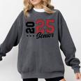 Swimming Senior Night Swimming Senior 2025 Graduation 59 Comfort Colors Sweatshirt Pepper