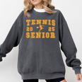 Tennis Senior Night Tennis Senior 2025 Graduation 11 Comfort Colors Sweatshirt Pepper