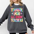 Thank You 1st Grade Teachers Graduation Last Day Of School Comfort Colors Sweatshirt Pepper