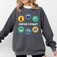 Throwback Thursday Never Forget Nostalgia 80's Retro Premium Tri-Blend T-Shirt Comfort Colors Sweatshirt Pepper