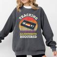Tracking Adjustments Required Nostalgia VHS Retro Tape Comfort Colors Sweatshirt Pepper