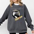 Valedictorian University Of Hard Knocks Graduation Tshirt Comfort Colors Sweatshirt Pepper