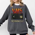 VHS Tape Nostalgia Old School Technology Humor Comfort Colors Sweatshirt Pepper VHS Tape Nostalgia Old School Technology Humor Comfort Colors Sweatshirt Pepper