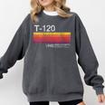 Video Cassette Tape VHS 80s 90s Nostalgia Costume Comfort Colors Sweatshirt Pepper
