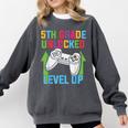 VIDEO GAMER Graduation Student Teacher Last Day School Kids Comfort Colors Sweatshirt Pepper