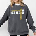 Volleyball Senior Night Volleyball Senior 2025 Graduation 14 Comfort Colors Sweatshirt Pepper