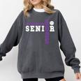 Volleyball Senior Night Volleyball Senior 2025 Graduation 26 Comfort Colors Sweatshirt Pepper