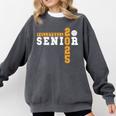 Volleyball Senior Night Volleyball Senior 2025 Graduation 8 Comfort Colors Sweatshirt Pepper