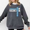 Volleyball Senior Night Volleyball Senior 2026 Graduation 39 Comfort Colors Sweatshirt Pepper