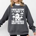 I Went Outside Once Introverts Joke Social Loner Comfort Colors Sweatshirt Pepper I Went Outside Once Introverts Joke Social Loner Comfort Colors Sweatshirt Pepper