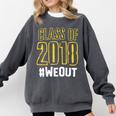 We Out WeOut Class Of 2018 Senior Graduation Comfort Colors Sweatshirt Pepper