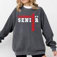 Wrestling Senior Night Wrestling Senior 2026 Graduation 13 Comfort Colors Sweatshirt Pepper