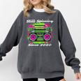 Y2K Home DJ Quarantine Nostalgia Boombox Party Comfort Colors Sweatshirt Pepper Y2K Home DJ Quarantine Nostalgia Boombox Party Comfort Colors Sweatshirt Pepper