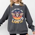 Y'All Got AnyUhhLamps Introvert Humor Casual Comfort Colors Sweatshirt Pepper Y'All Got AnyUhhLamps Introvert Humor Casual Comfort Colors Sweatshirt Pepper