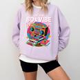 1980s 80s Reunion Nostalgia Memories Music School Grew Up Comfort Colors Sweatshirt Crimson