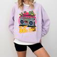 1980s 80s Reunion Nostalgia Memories Music School Grew Up Premium Tri-Blend Comfort Colors Sweatshirt Crimson