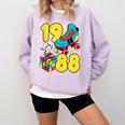 1988 Retro Raised In The 80s Old School Nostalgia Vibes Comfort Colors Sweatshirt Crimson 1988 Retro Raised In The 80s Old School Nostalgia Vibes Comfort Colors Sweatshirt Crimson