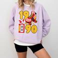 1990 Retro Raised On 90s Music Old School Nostalgia Punk Comfort Colors Sweatshirt Crimson 1990 Retro Raised On 90s Music Old School Nostalgia Punk Comfort Colors Sweatshirt Crimson