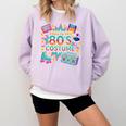 This Is My 80’s Costume Retro Nostalgia Comfort Colors Sweatshirt Crimson This Is My 80’s Costume Retro Nostalgia Comfort Colors Sweatshirt Crimson
