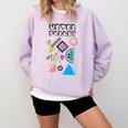 80s Nostalgia Never Forget Comfort Colors Sweatshirt Crimson