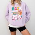90's Nineties Nostalgia Costume Party Back To The 90s Comfort Colors Sweatshirt Crimson