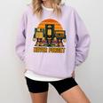 90s Nostalgia Never Forget Retro Comfort Colors Sweatshirt Crimson