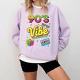 90s Nostalgia Retro Apparel 90'S Vibe Retro Premium Tri-Blend Comfort Colors Sweatshirt Crimson 90s Nostalgia Retro Apparel 90'S Vibe Retro Premium Tri-Blend Comfort Colors Sweatshirt Crimson