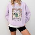 Alcott Little Women Characters Literature Book Illustration Comfort Colors Sweatshirt Crimson