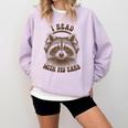 Audio Book Reader Book Lover Raccoon I Read With My Ears Comfort Colors Sweatshirt Crimson Audio Book Reader Book Lover Raccoon I Read With My Ears Comfort Colors Sweatshirt Crimson