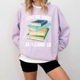 I Like Big Books And I Cannot Lie Book Reading Book Lover Comfort Colors Sweatshirt Crimson