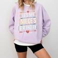 Boho Nostalgia It's My Niece's Birthday Women Kids Comfort Colors Sweatshirt Crimson Boho Nostalgia It's My Niece's Birthday Women Kids Comfort Colors Sweatshirt Crimson