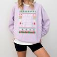 Book Lover Christmas Reader Ugly Sweater Tee Xmas New Year Comfort Colors Sweatshirt Crimson