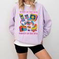 Born In The 80s Raised In The 90s Nostalgia Retro Memories Comfort Colors Sweatshirt Crimson