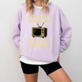 You Can't Scare Me I'm From The 1900s Television Retro Premium Comfort Colors Sweatshirt Crimson