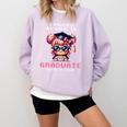 Classic I'm From The 1900s Retro Games Graduating Girl Comfort Colors Sweatshirt Crimson